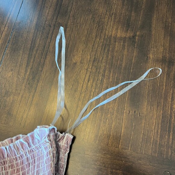 NWOT, Altar'd State Women's Purply/Mauve Striped Jumpsuit, Size Medium - Picture 13 of 13